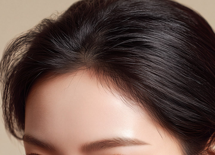 モジェリムの女性FUEヘアライン矯正